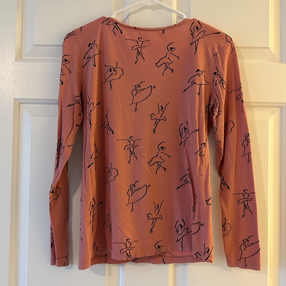2/$18: LOFT Ballerina Long-Sleeve Shirt - Picture 2 of 5